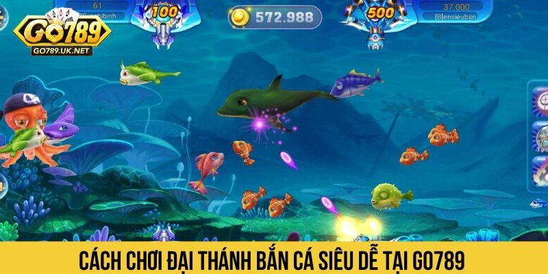 Cách chơi đại thánh bắn cá siêu dễ tại GO789 