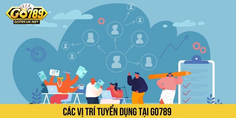 Các vị trí tuyển dụng tại Go789 