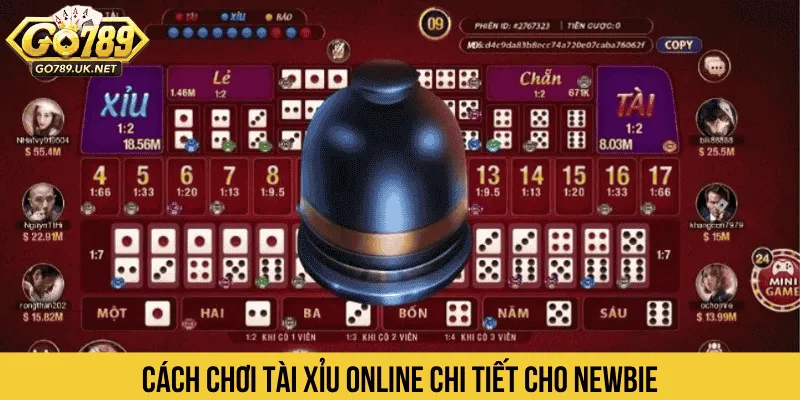 Cách chơi Tài Xỉu online chi tiết cho newbie