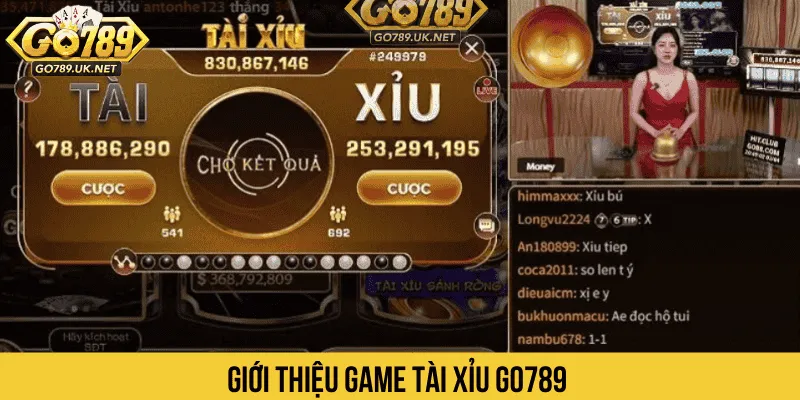 Tài Xỉu trực tuyến là trò chơi thú vị tại GO789