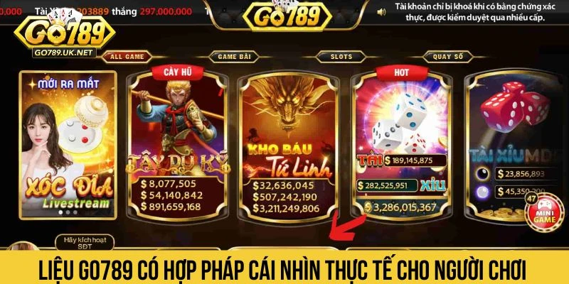 Go789 có hợp pháp không