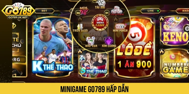 Giải trí cùng kho mini game đa dạng