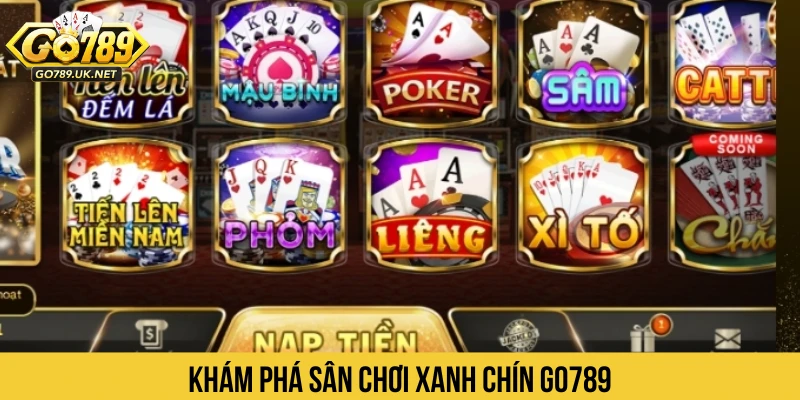 GO789 là cổng game xanh chín được nhiều người chơi yêu thích 
