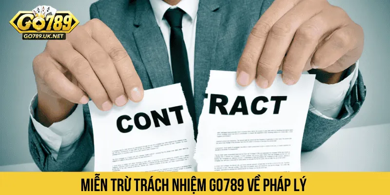 Miễn trừ trách nhiệm GO789 về pháp lý
